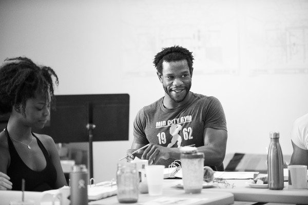 Photo Flash: In Rehearsal with Atlantic's THIS AIN'T NO DISCO Image