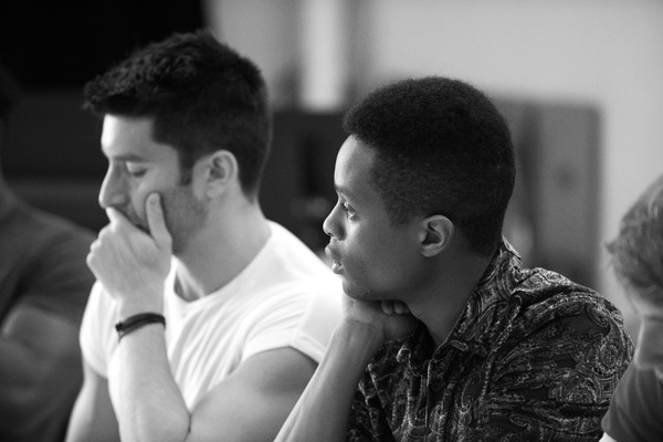 Photo Flash: In Rehearsal with Atlantic's THIS AIN'T NO DISCO Image