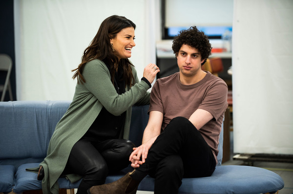 Photo Flash: In Rehearsal with Idina Menzel and the Cast of SKINTIGHT Image