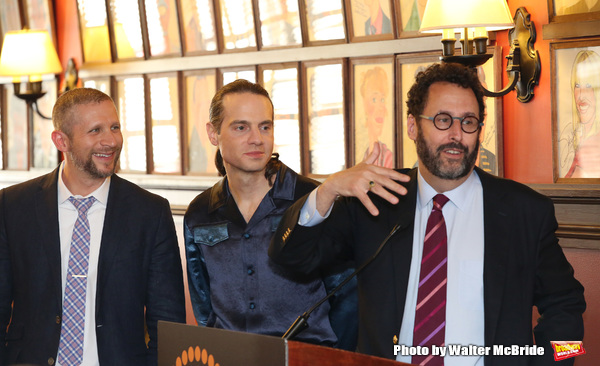 Tim Levy, Jordan Roth and Tony Kushner Photo