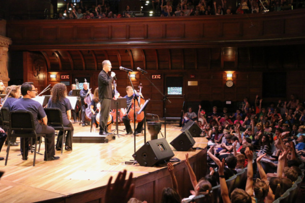 Photo Flash: Beatboxer And Electric Cellist Mix It Up At The PSO BRAVO! School Day Concert Image