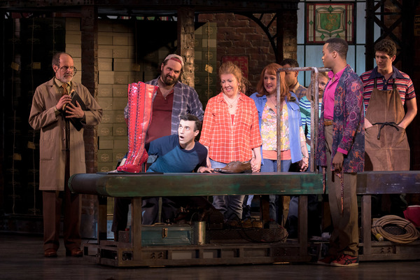 Photo Flash: Tyler Glenn and Carrie St. Louis Strut Their Stuff in KINKY BOOTS Image