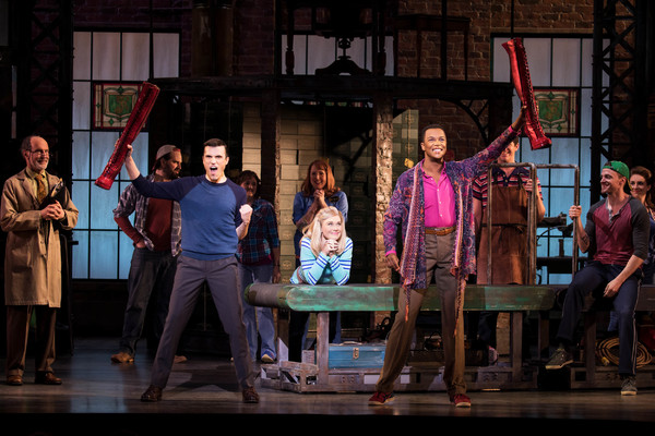Photo Flash: Tyler Glenn and Carrie St. Louis Strut Their Stuff in KINKY BOOTS Image