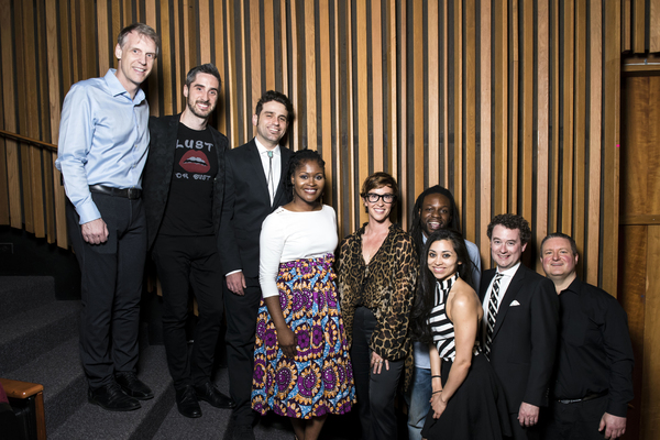 Alanis  Morissette  with  Bryan  Perri  and  members  of  the  Band Photo