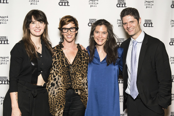 Diablo  Cody,,  Alanis  Morissette, Diane  Paulus   and  Tom  Kitt at 