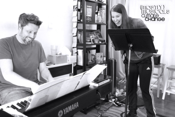 PHOTO FLASH: (mostly)musicals In Rehearsal For CLIMATE CHANGE Tonight, Memorial Night, At Vitello's Image