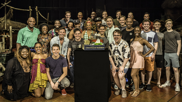 Photo Flash: THE BOOK OF MORMON Celebrates 3000 Performances on Broadway Image
