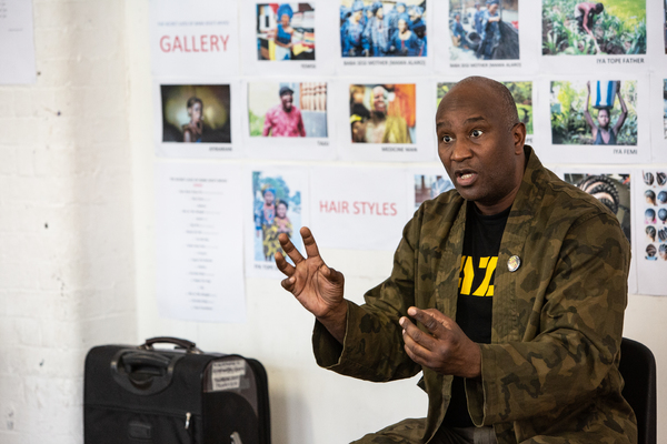 Photo Flash: First Look at THE SECRET LIVES OF BABA SEGI at the Arcola Image