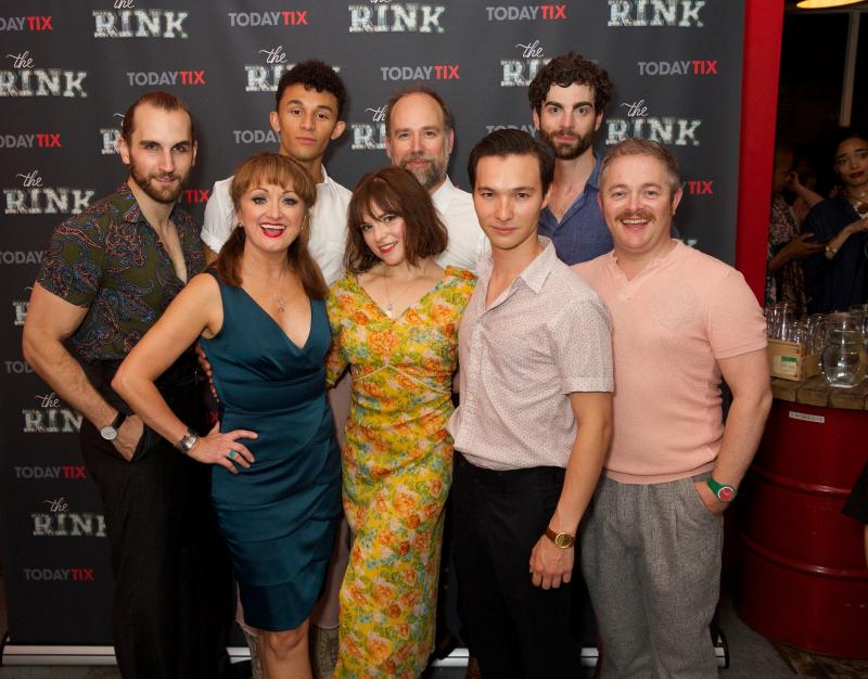 Photo Flash: On the Red Carpet at Press Night of THE RINK  Image