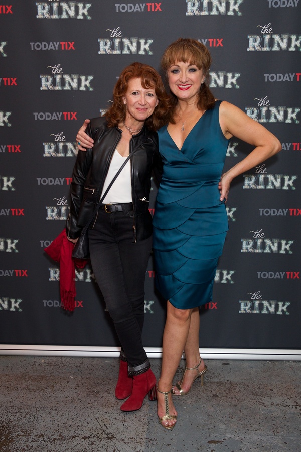 Photo Flash: On the Red Carpet at Press Night of THE RINK  Image