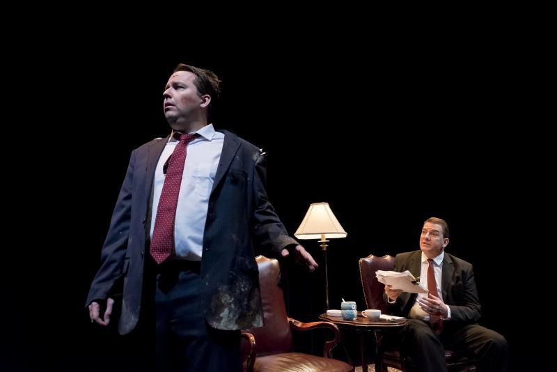 Review: JIM LEHRER AND THE THEATER AND ITS DOUBLE AND JIM LEHRER'S DOUBLE - Double the Jims, Double the Fun 