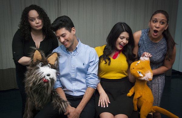 Photo Flash: First look at the Cast of THE PET PLAY 