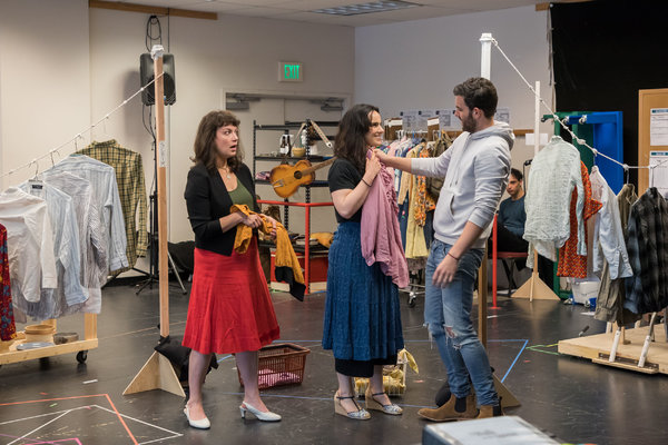 Photo Flash: In Rehearsal with A.C.T.'s A WALK ON THE MOON Image