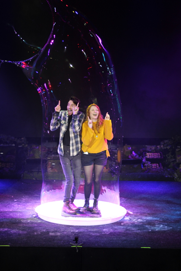Photo Flash: PUFFS Visits THE GAZILLION BUBBLE SHOW Image