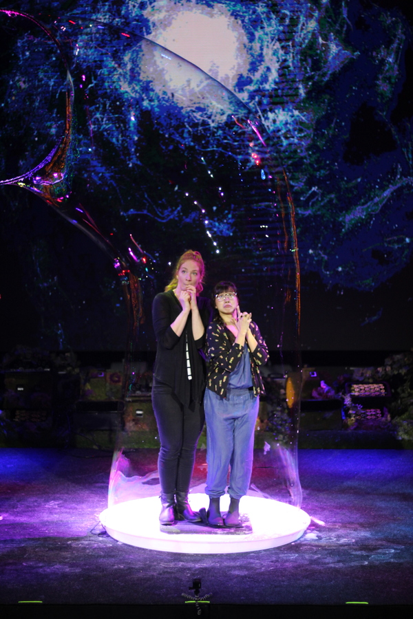 Photo Flash: PUFFS Visits THE GAZILLION BUBBLE SHOW Image