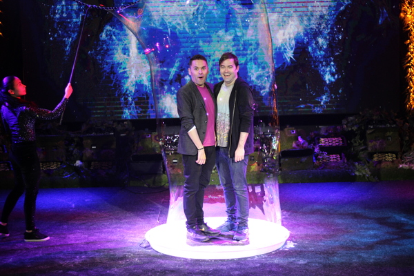Photo Flash: PUFFS Visits THE GAZILLION BUBBLE SHOW Image