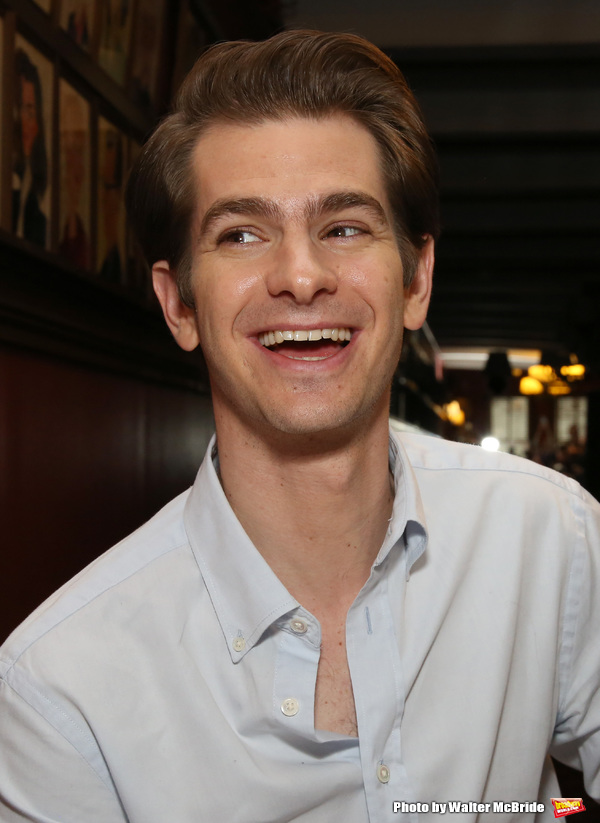 Photo Coverage: ANGELS IN AMERICA Star Andrew Garfield Celebrates His Sardi's Portrait! Image