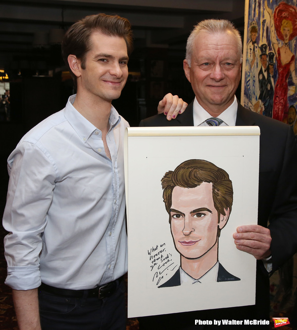 Photo Coverage: ANGELS IN AMERICA Star Andrew Garfield Celebrates His Sardi's Portrait! Image