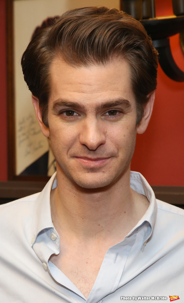 Photo Coverage: ANGELS IN AMERICA Star Andrew Garfield Celebrates His Sardi's Portrait! Image