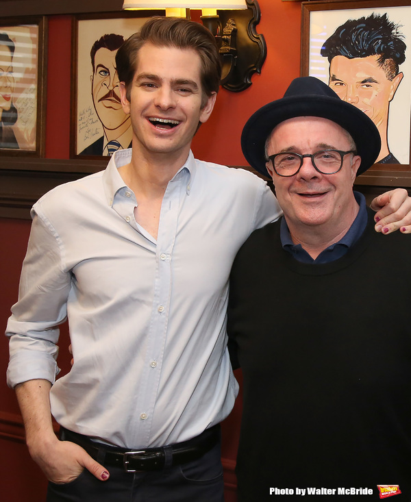 Photo Coverage: ANGELS IN AMERICA Star Andrew Garfield Celebrates His Sardi's Portrait! Image
