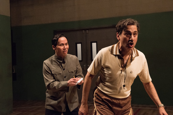 Photo Flash: Inside the Atlantic Theater's THE GREAT LEAP  Image