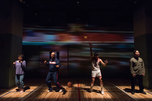 Photo Flash: Inside the Atlantic Theater's THE GREAT LEAP Image