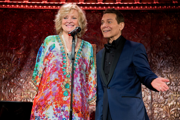 Christine Ebersole, Michael Feinstein at 