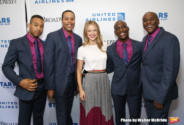 Paris Nix, Nicholas Ryan, Melissa Benoist, Sidney DuPont and Douglas Lyons  Photo