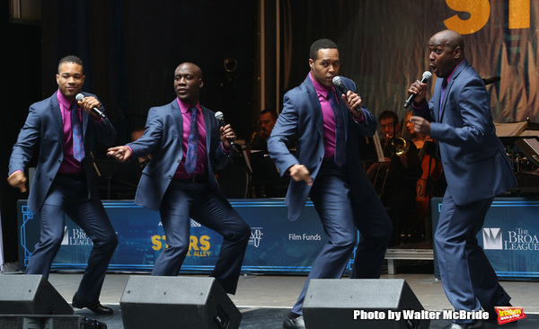 Paris Nix, Nicholas Ryan, Sidney Dupont and Douglas Lyons of 'Beautiful: The Carole K Photo