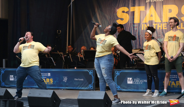 Photo Coverage: Check Out Photos From STARS IN THE ALLEY, Including Performances by DEAR EVAN HANSEN, SPONGEBOB, and More 