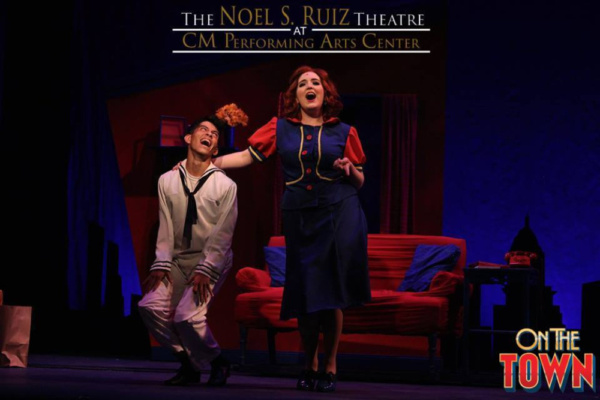 Matt Paredi (Chip), Marielle Greguski (Hildy) Photo