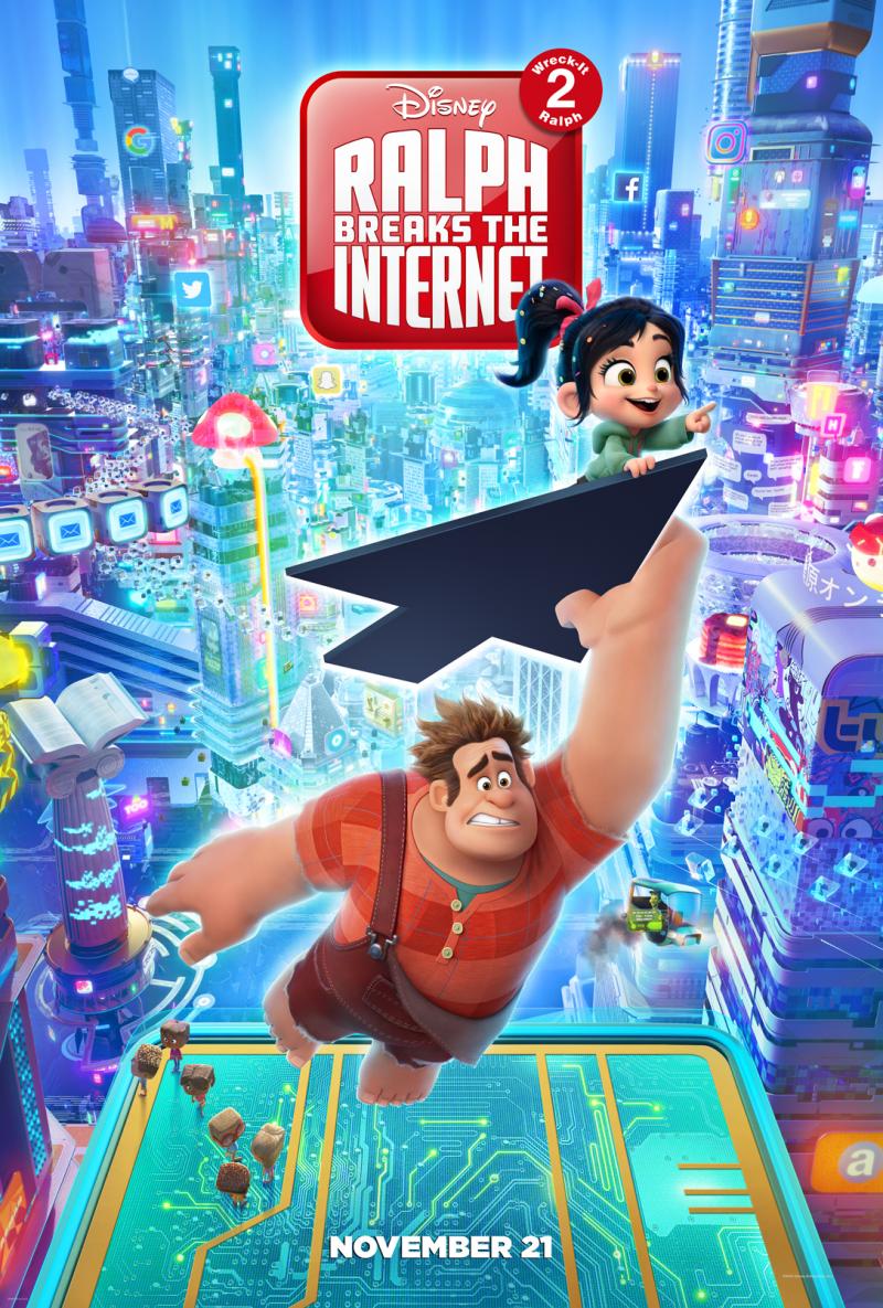 Check Out the All New Poster for WRECK IT RALPH 2 