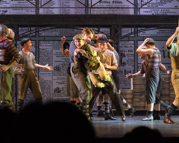 Photo Coverage: Curtain Call And Press Night Celebration of McCoy-Rigby's DISNEY NEWSIES At La Mirada Theatre 