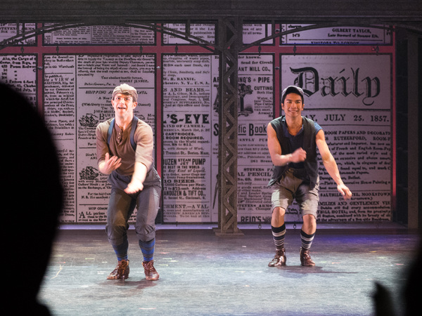 Photo Coverage: Curtain Call And Press Night Celebration of McCoy-Rigby's DISNEY NEWSIES At La Mirada Theatre 