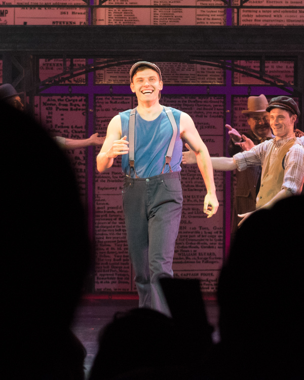 Photo Coverage: Curtain Call And Press Night Celebration of McCoy-Rigby's DISNEY NEWSIES At La Mirada Theatre 