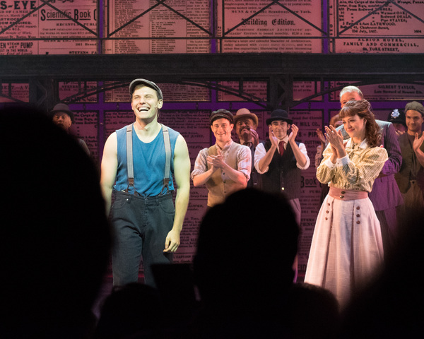 Photo Coverage: Curtain Call And Press Night Celebration of McCoy-Rigby's DISNEY NEWSIES At La Mirada Theatre 