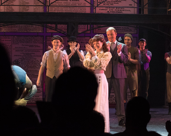 Photo Coverage: Curtain Call And Press Night Celebration of McCoy-Rigby's DISNEY NEWSIES At La Mirada Theatre 