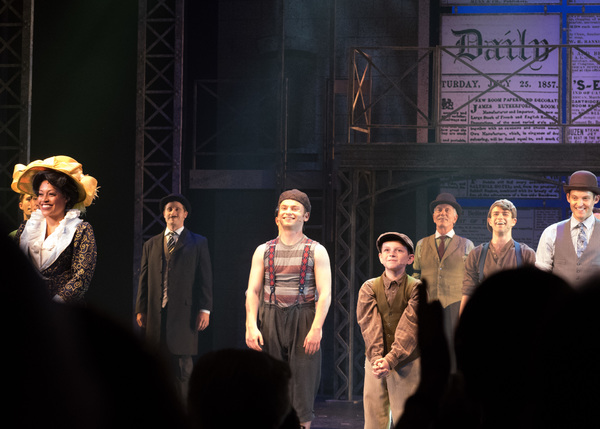 Photo Coverage: Curtain Call And Press Night Celebration of McCoy-Rigby's DISNEY NEWSIES At La Mirada Theatre 