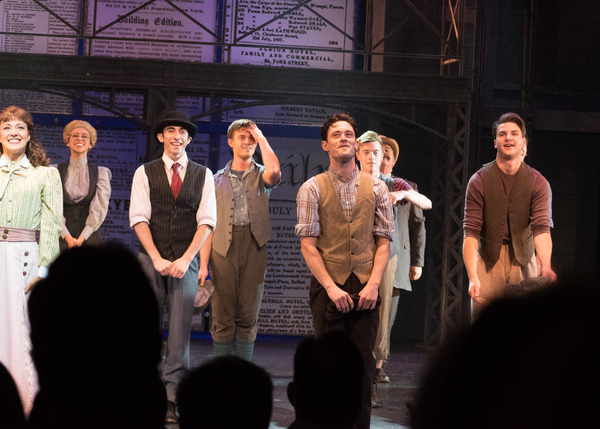 Photo Coverage: Curtain Call And Press Night Celebration of McCoy-Rigby's DISNEY NEWSIES At La Mirada Theatre 