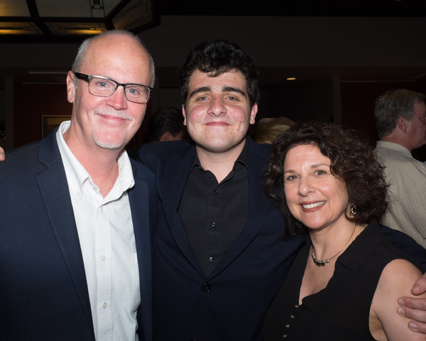 John Glaudini, Charlie Glaudini, and Maria Cominis Photo