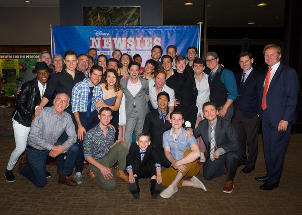 Photo Coverage: Curtain Call And Press Night Celebration of McCoy-Rigby's DISNEY NEWSIES At La Mirada Theatre 