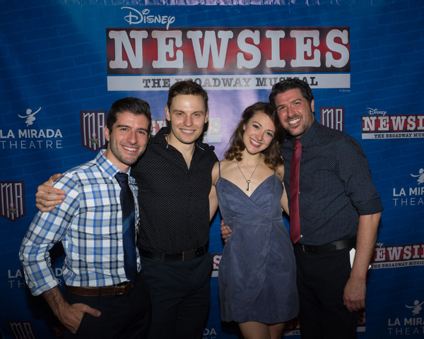 Photo Coverage: Curtain Call And Press Night Celebration of McCoy-Rigby's DISNEY NEWSIES At La Mirada Theatre  Image