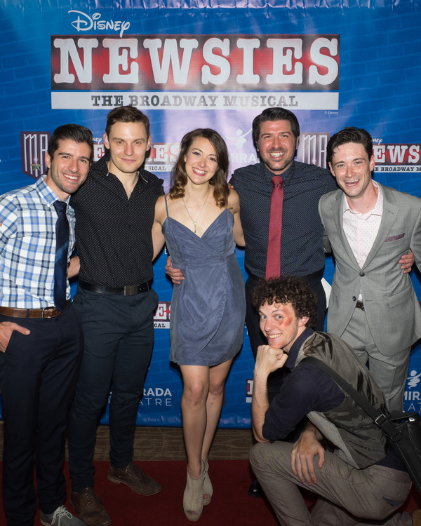 Anthony Raimondi, Alex Prakken, Beth Stafford Laird, Josey Montana McCoy, and Austyn Myers with Director Richard J. Hinds at 