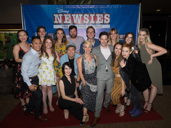 Photo Coverage: Curtain Call And Press Night Celebration of McCoy-Rigby's DISNEY NEWSIES At La Mirada Theatre  Image