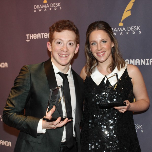 Ethan Slater and Jessie Mueller Photo