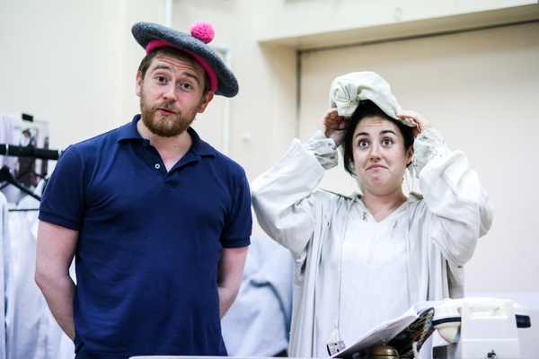Photo Flash: In Rehearsal with THE 39 STEPS Image