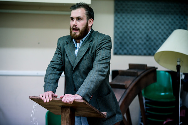 Photo Flash: In Rehearsal with THE 39 STEPS Image