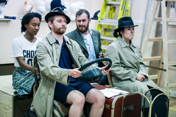 Photo Flash: In Rehearsal with THE 39 STEPS Image