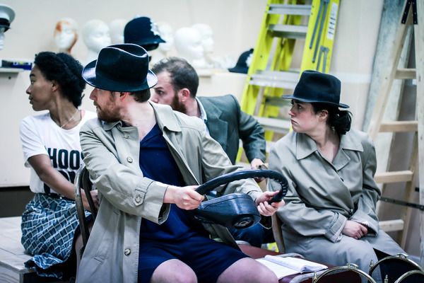 Photo Flash: In Rehearsal with THE 39 STEPS Image