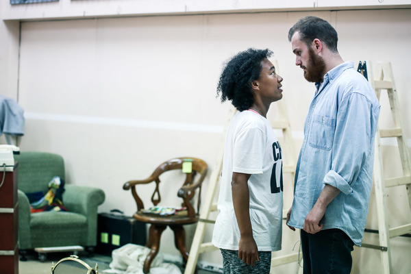 Photo Flash: In Rehearsal with THE 39 STEPS Image
